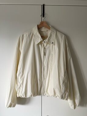 Uniqlo U Cotton Volume Sleeve Cocoon Blouson Jacket